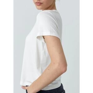 NEW WHEAT Women's Crew Neck Short Sleeve T-Shirt Size S ret $98